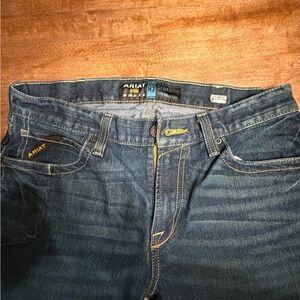 Ariat Men's Dark Blue Slim Straight Jeans